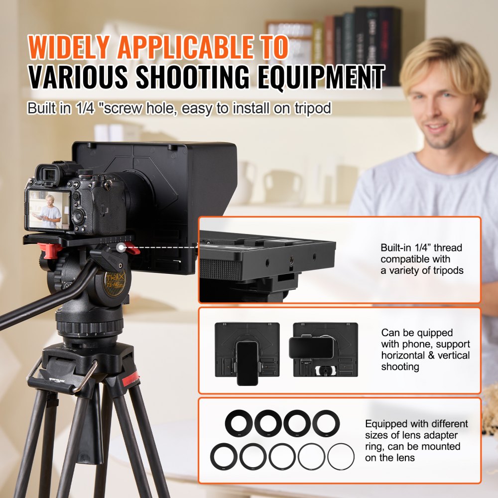 VEVOR Teleprompter, 10