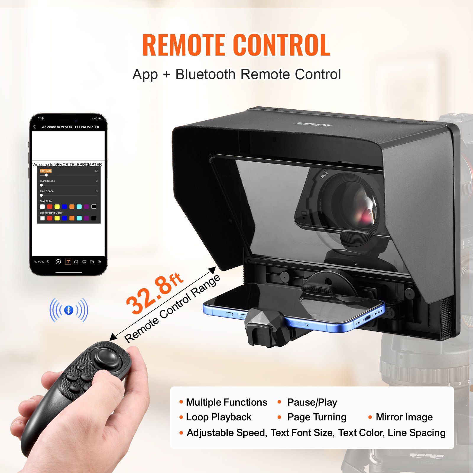 VEVOR Teleprompter, 10