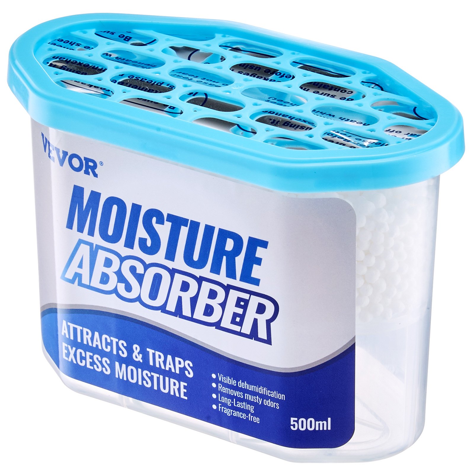 VEVOR Dehumidification Box – 6 Pack, 500ml Capacity, 10.8 oz