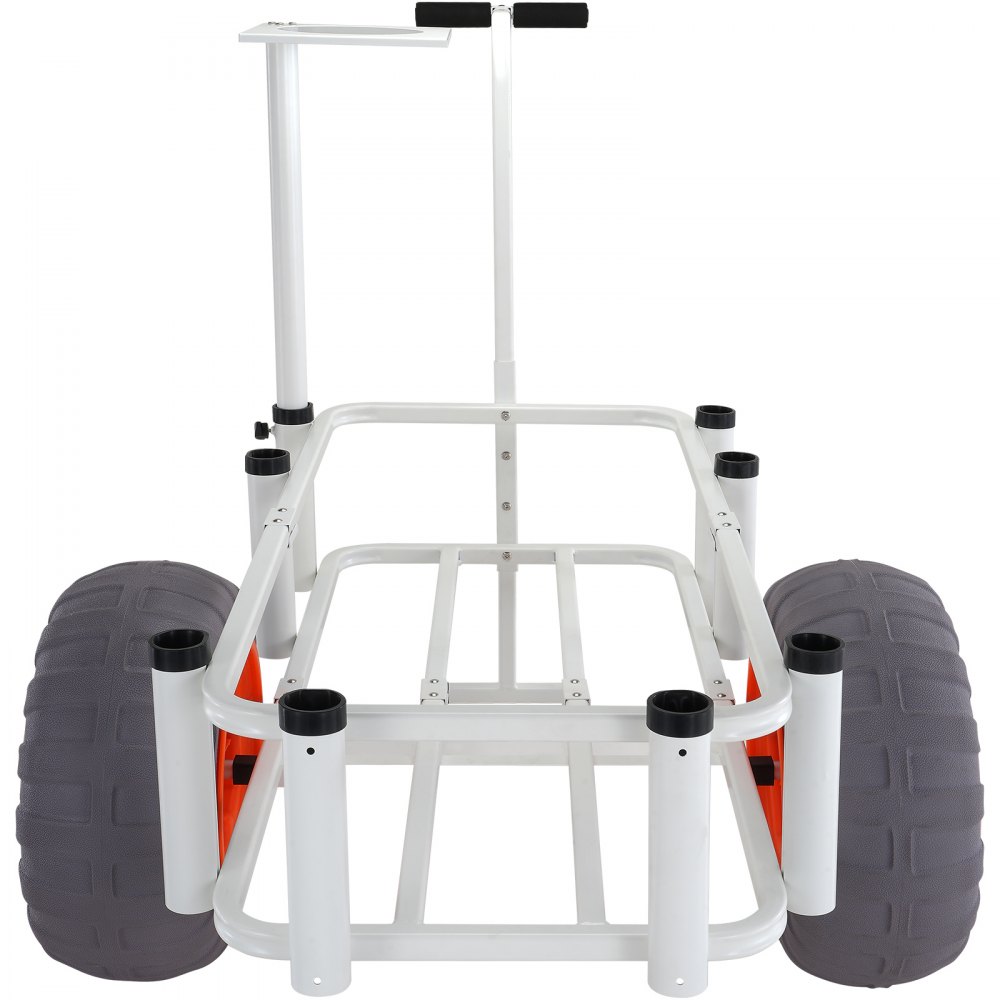 VEVOR Beach Fishing Cart, 350 lbs Load Capacity, Fish and Marine Cart ...