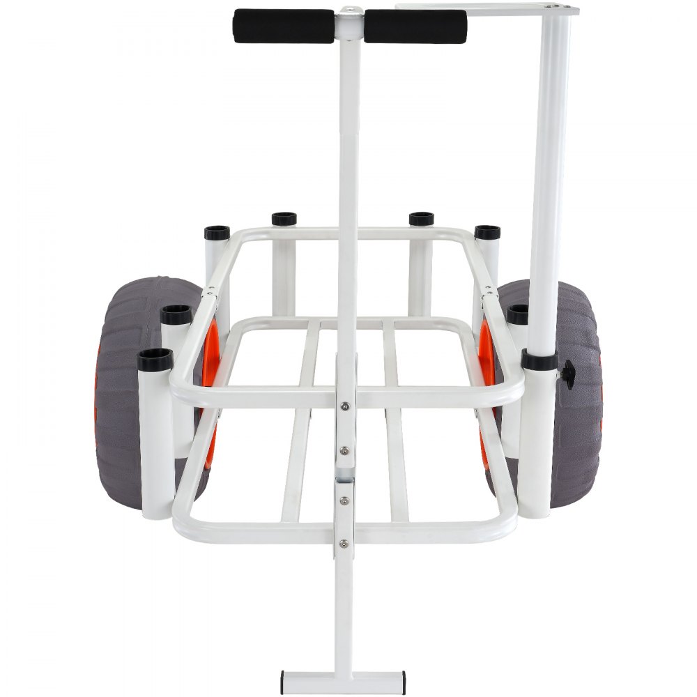 VEVOR Beach Fishing Cart, 350 lbs Load Capacity, Fish and Marine Cart ...