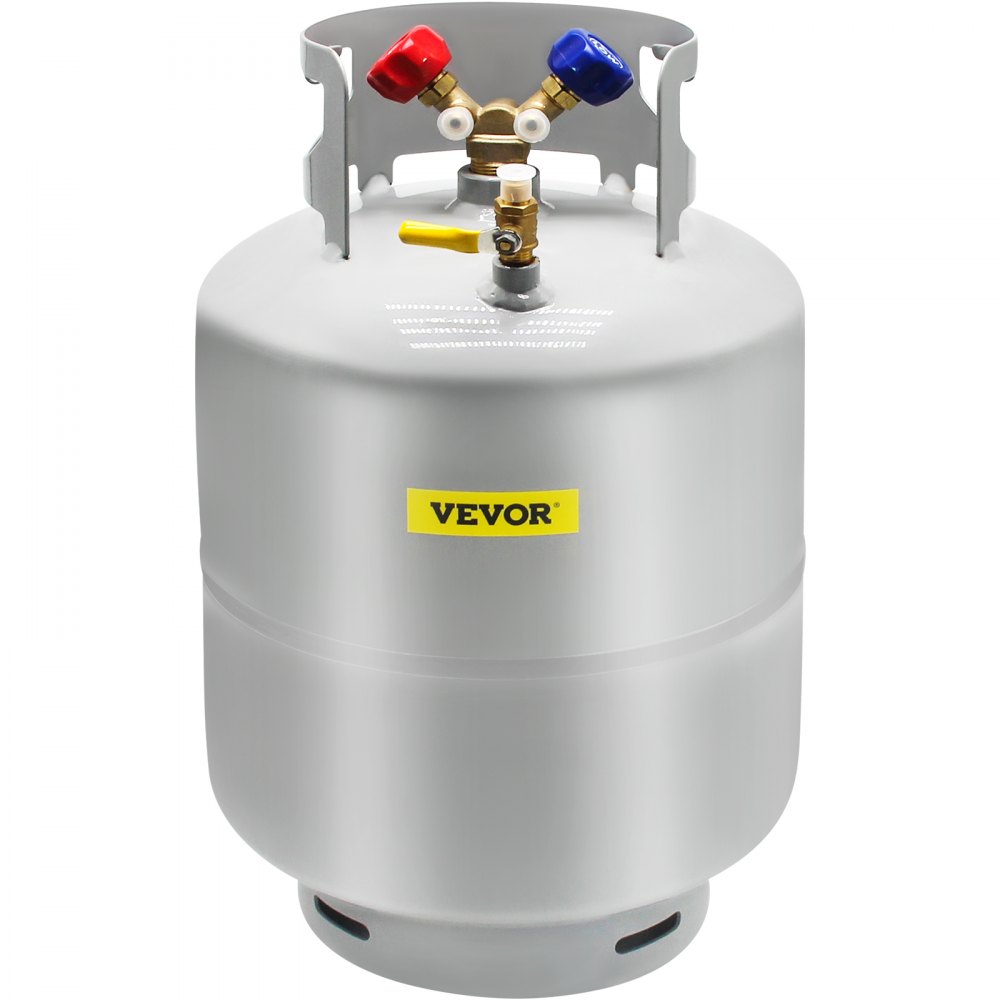 VEVOR Refrigerant Recovery Tank, 50 LBS Capacity, 400 psi Portable