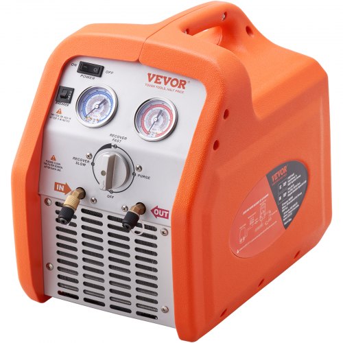 VEVOR Portable 3/4 HP Refrigerant Recovery Machine AC Recovery