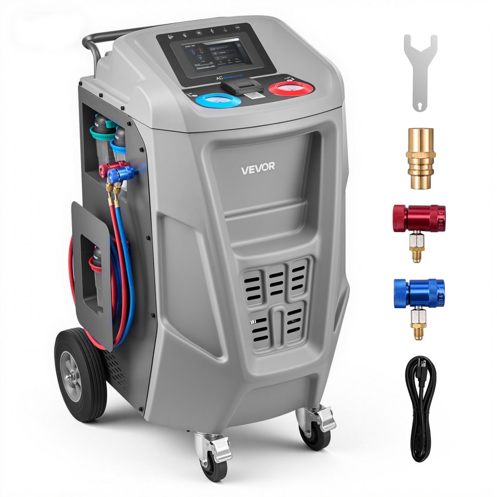VEVOR Fully Automatic Refrigerant Recovery Machine for 1234yf, ≥98.5% ...