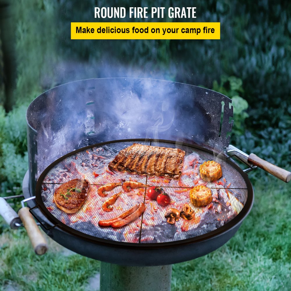 Round grill grates 2024 for fire pits