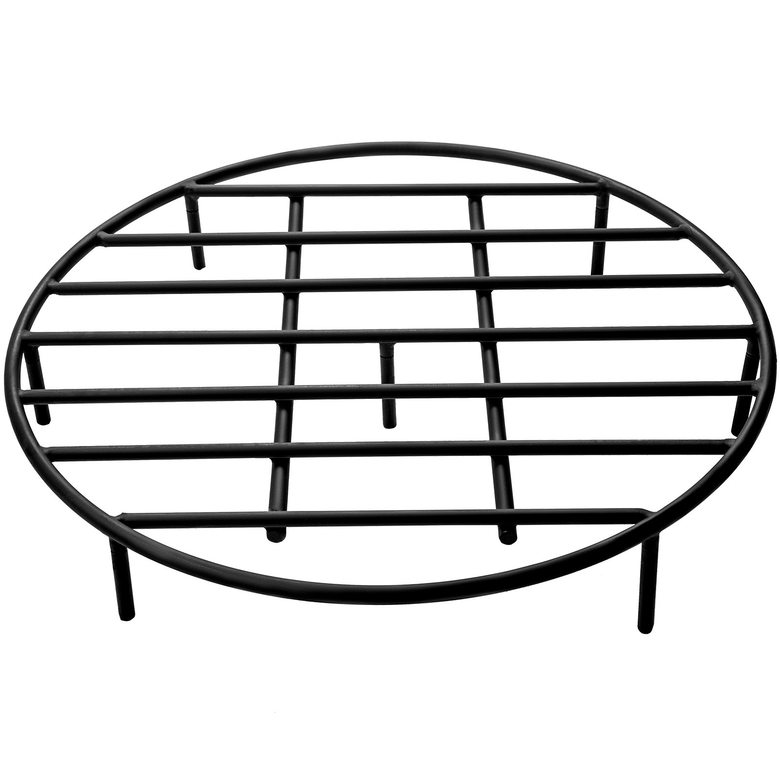 VEVOR Fire Pit Grate, Heavy Duty Iron Round Firewood Grate, Round Wood