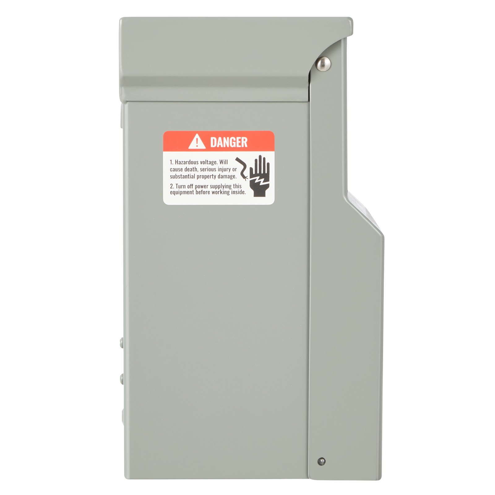 VEVOR Temporary Power Outlet Panel, 20 30 Amp, RV EV Electrical Outlet ...