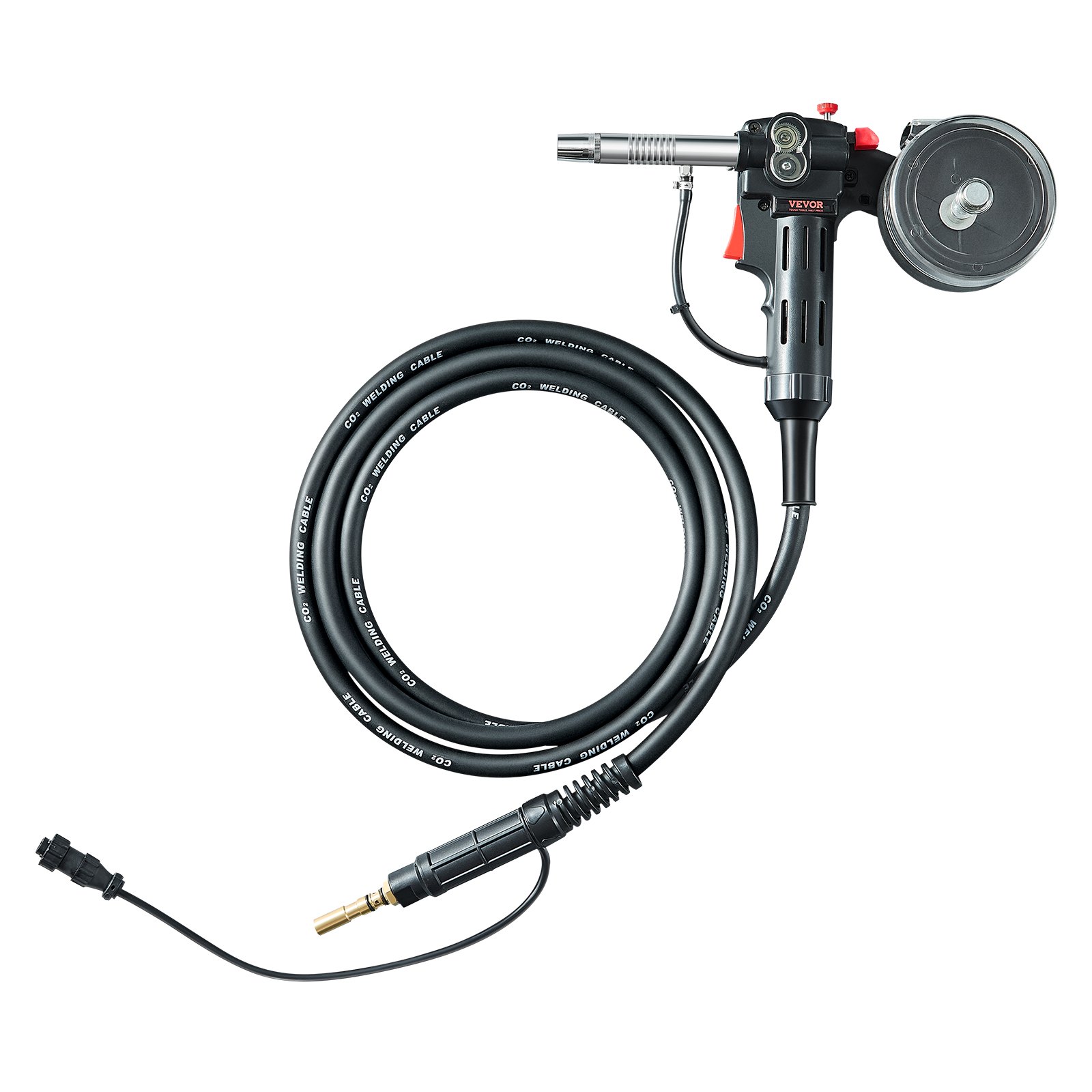 VEVOR 100Amp Spool Gun with 10FT Cable, Compatible with Hobart Handler ...