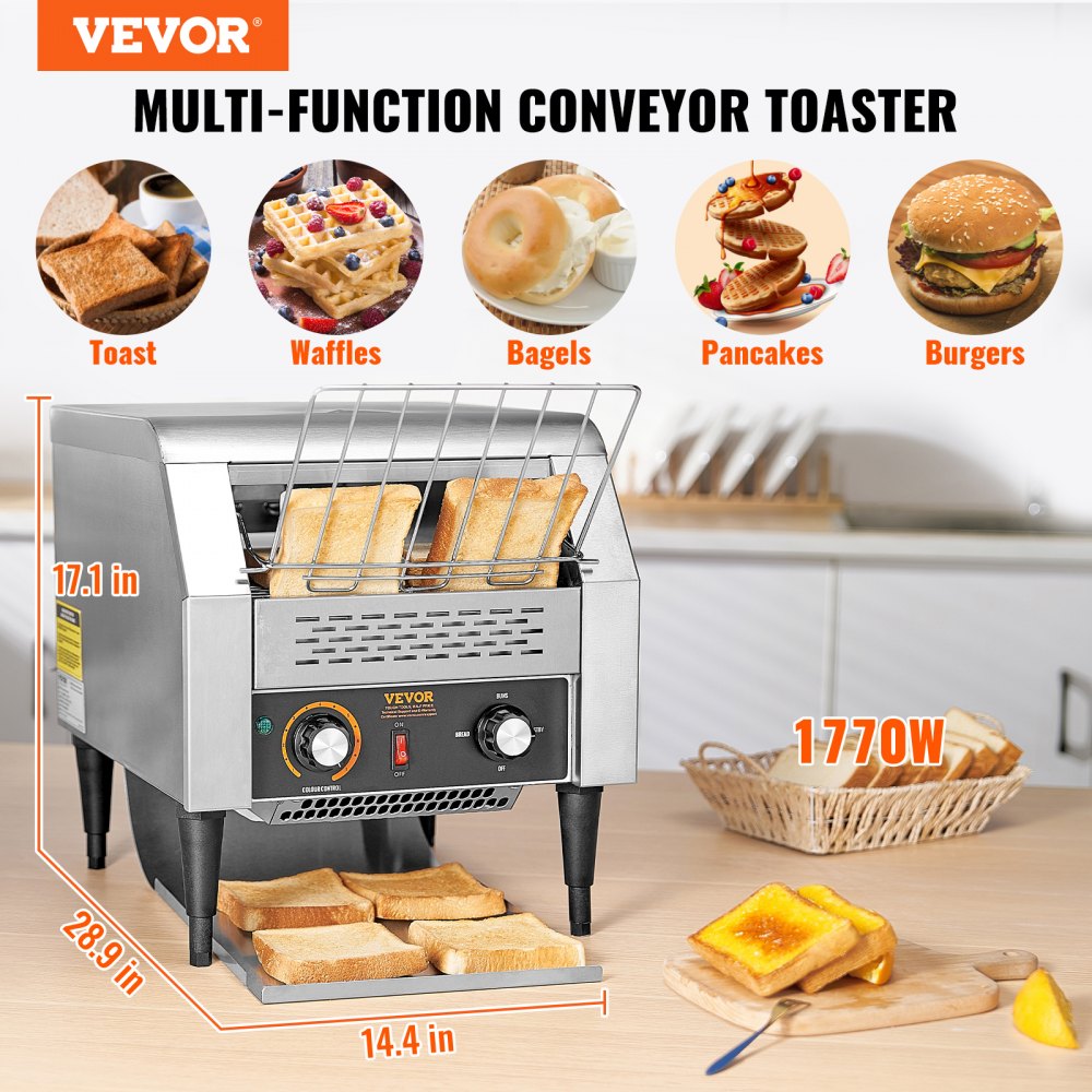 Toast conveyor outlet