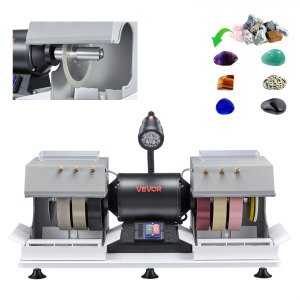 VEVOR Cab Machine for Rocks – 3/4 HP, 1800 RPM, 6 Diamond