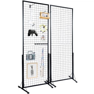 人気海外ブランドアイテム｜ファッション通販 VEVOR 2' x 5.6' Grid Wall Panels Tower, 2 Packs Wire その他