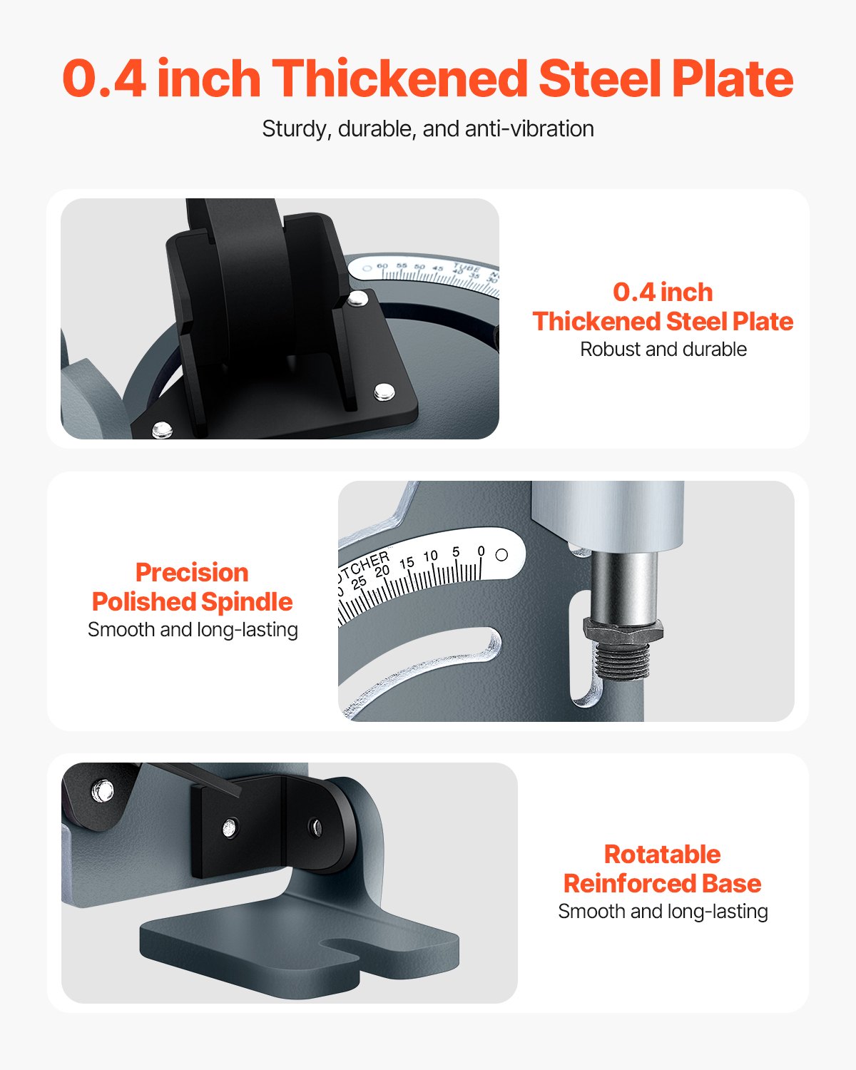 VEVOR Pipe Notching Tool — Adjustable Tubing Notcher 1/2
