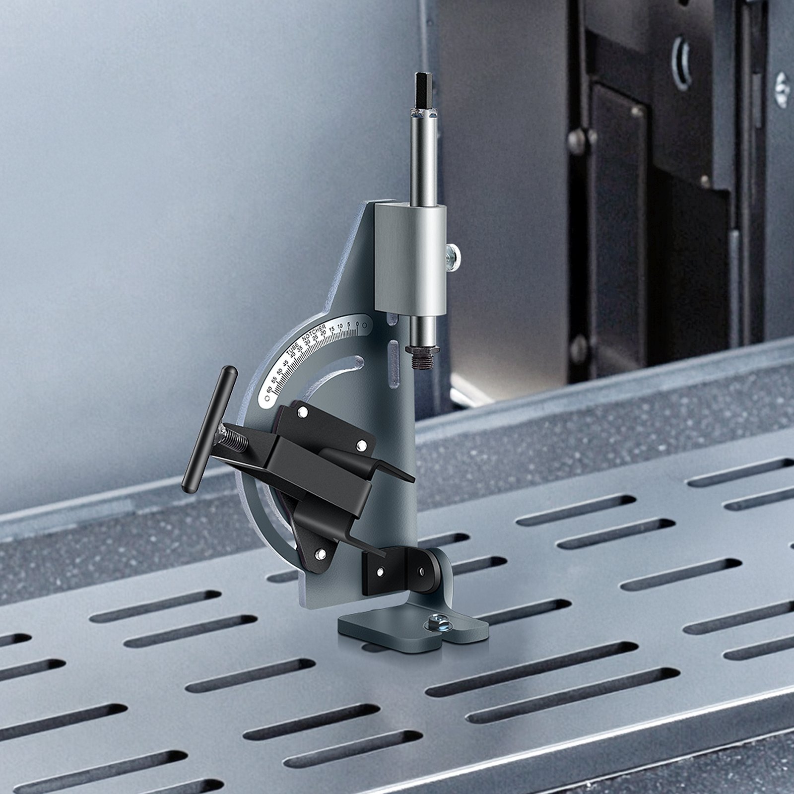 Fillet Notching Tools VEVOR Pipe Notching Tool — Adjustable Tubing Notcher 1/2