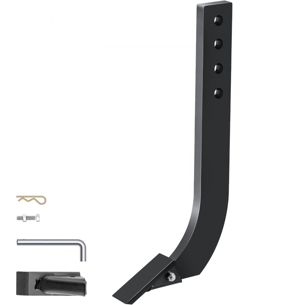 thumbnail image 2 of Tractor Box Blade FINALAWOLF 5 Pack Scarifier Shank Teeth, 4 Hole Box Blade... Ripper Shank 2 of 9