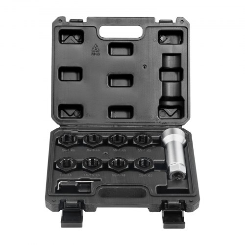 VEVOR Rethreader Tool Kit – 40CR Steel, Hardened HRC 45 55