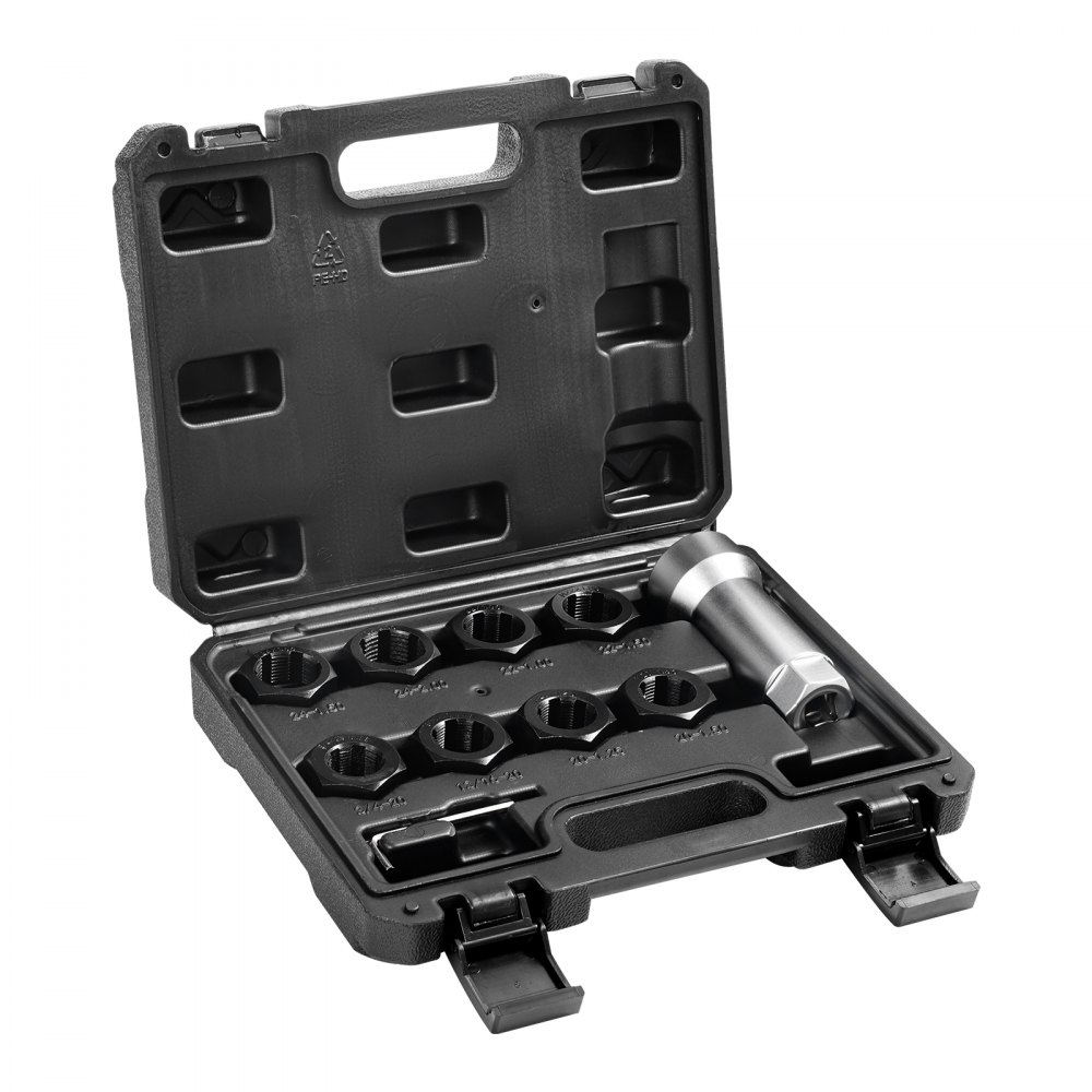 VEVOR Rethreader Tool Kit – 40CR Steel, Hardened HRC 45 55