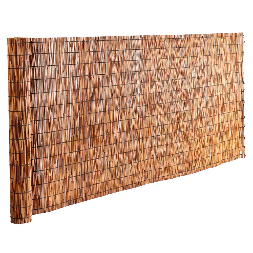 VEVOR Reed Fence Roll - 4 ft x 16.4 ft, 100 x Zip Ties
