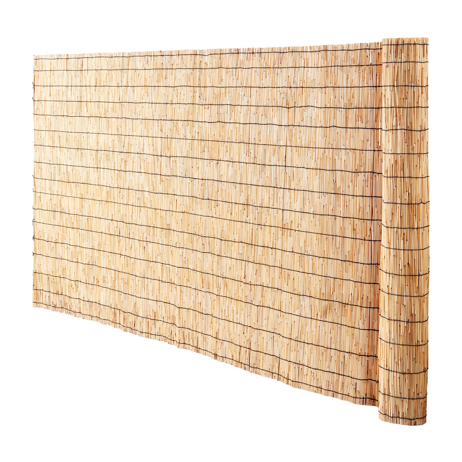 Natural Reed Screening VEVOR Reed Fence Screening – Natural Outdoor Privacy Roll