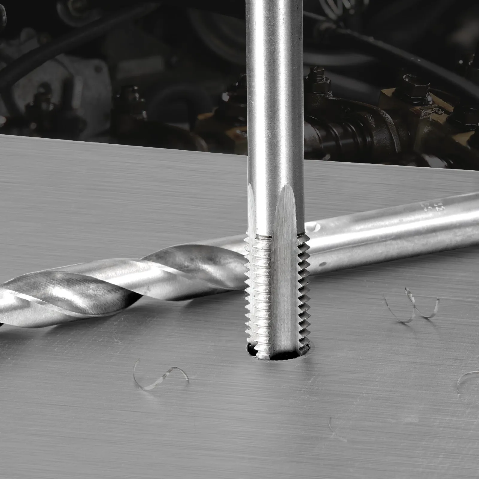 Rethread Bit VEVOR Metric Helicoil Set - 338-Piece, HSS Drill Bits