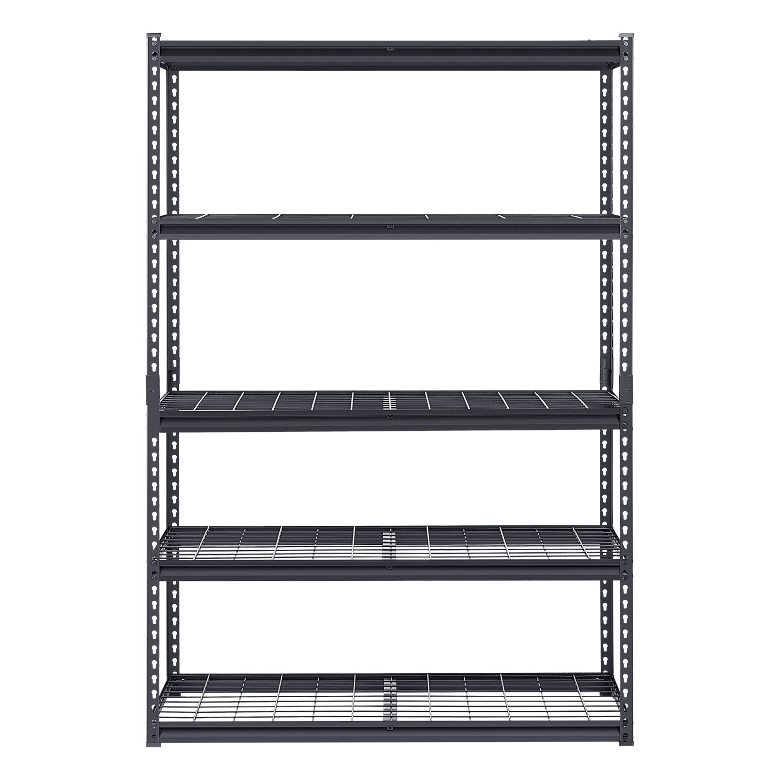 VEVOR 5 Tier Metal Storage Shelf - 3000 Lbs, 20"x48"x72"