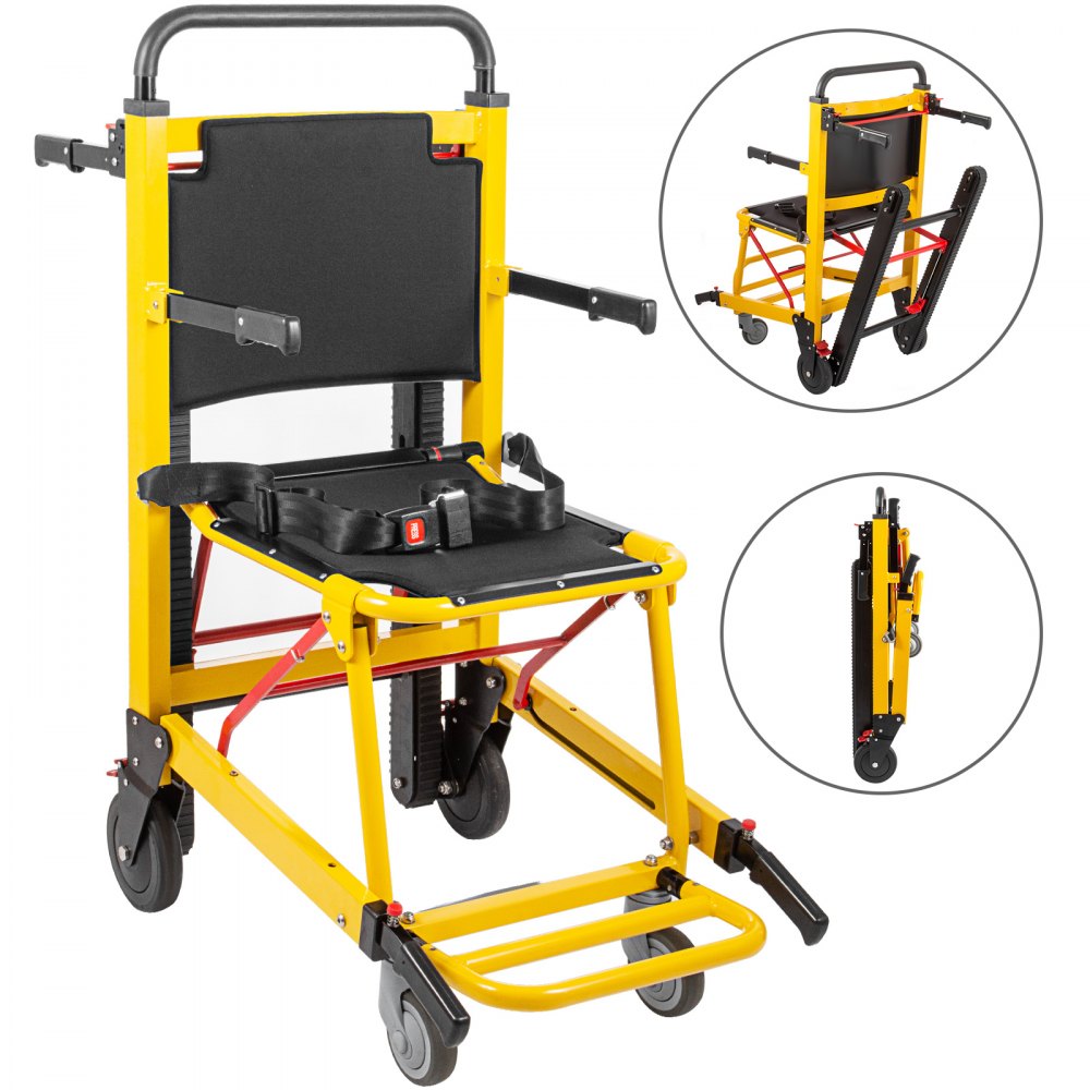 VEVOR EMS Medical Chair Stair Lifting Motorized Climbing Wheelchair ...