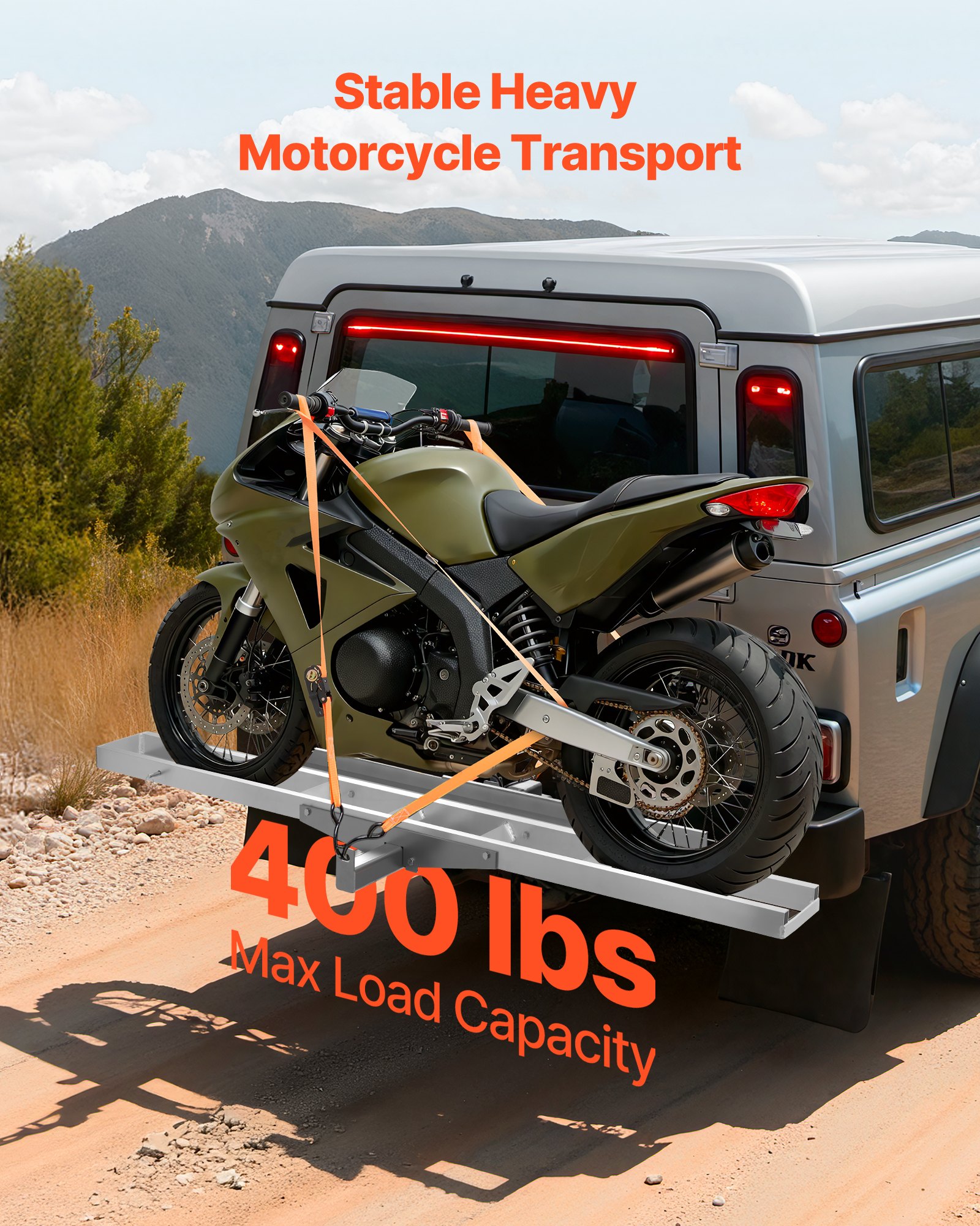 Tow Hitch Motorcycle Rack Wallpaper For Iphone