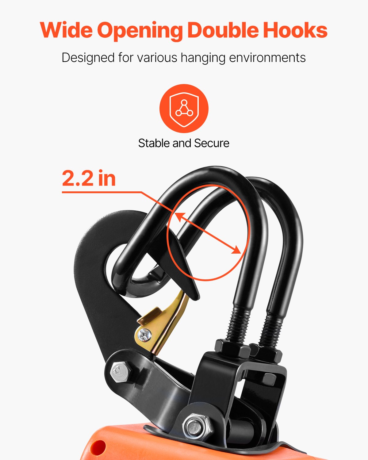 VEVOR Portable Electric Hoist – 1100 lbs Heavy Lifting Winch