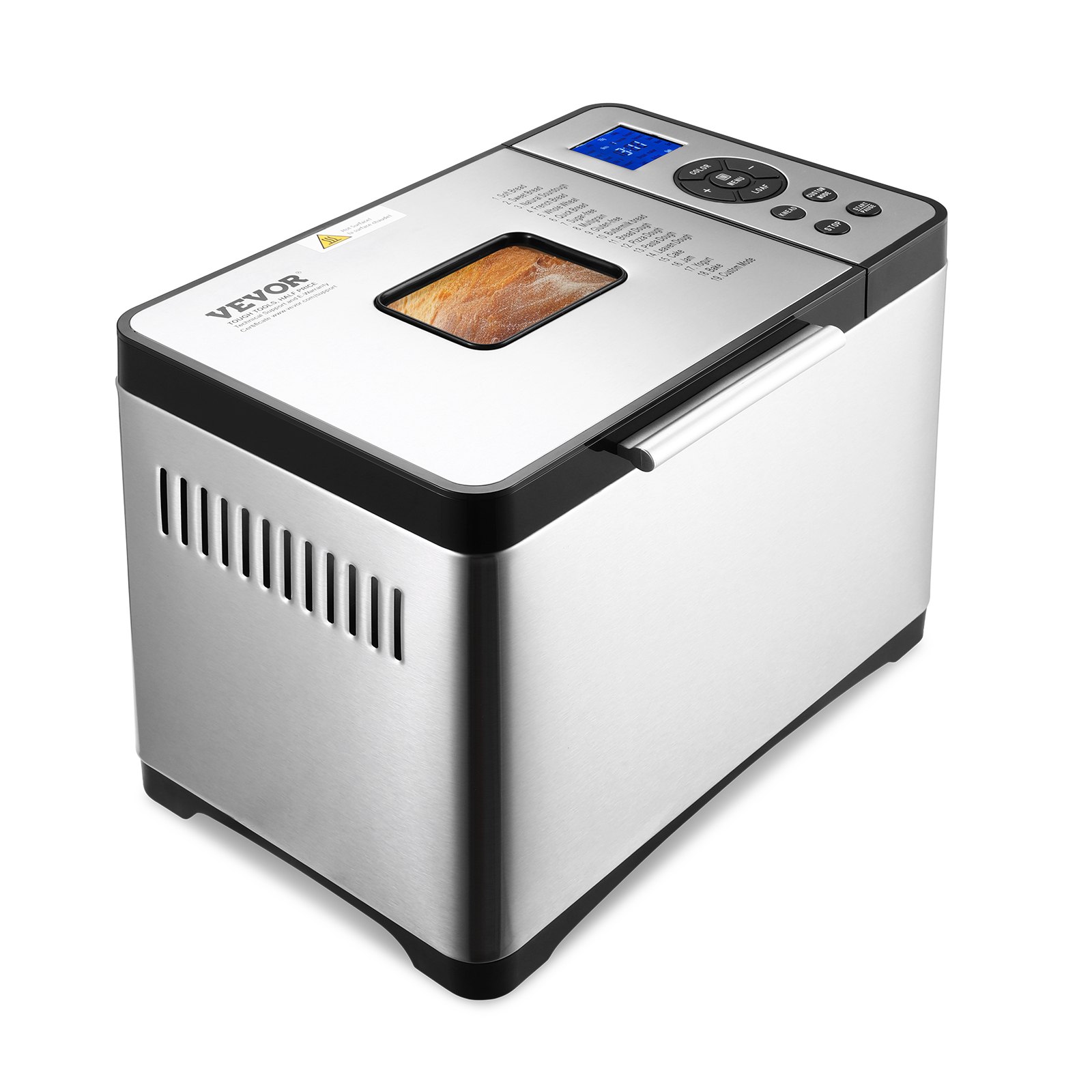 Magic Machine Bread Maker VEVOR Electric Bread Maker Machine — 19 Programs & Timer