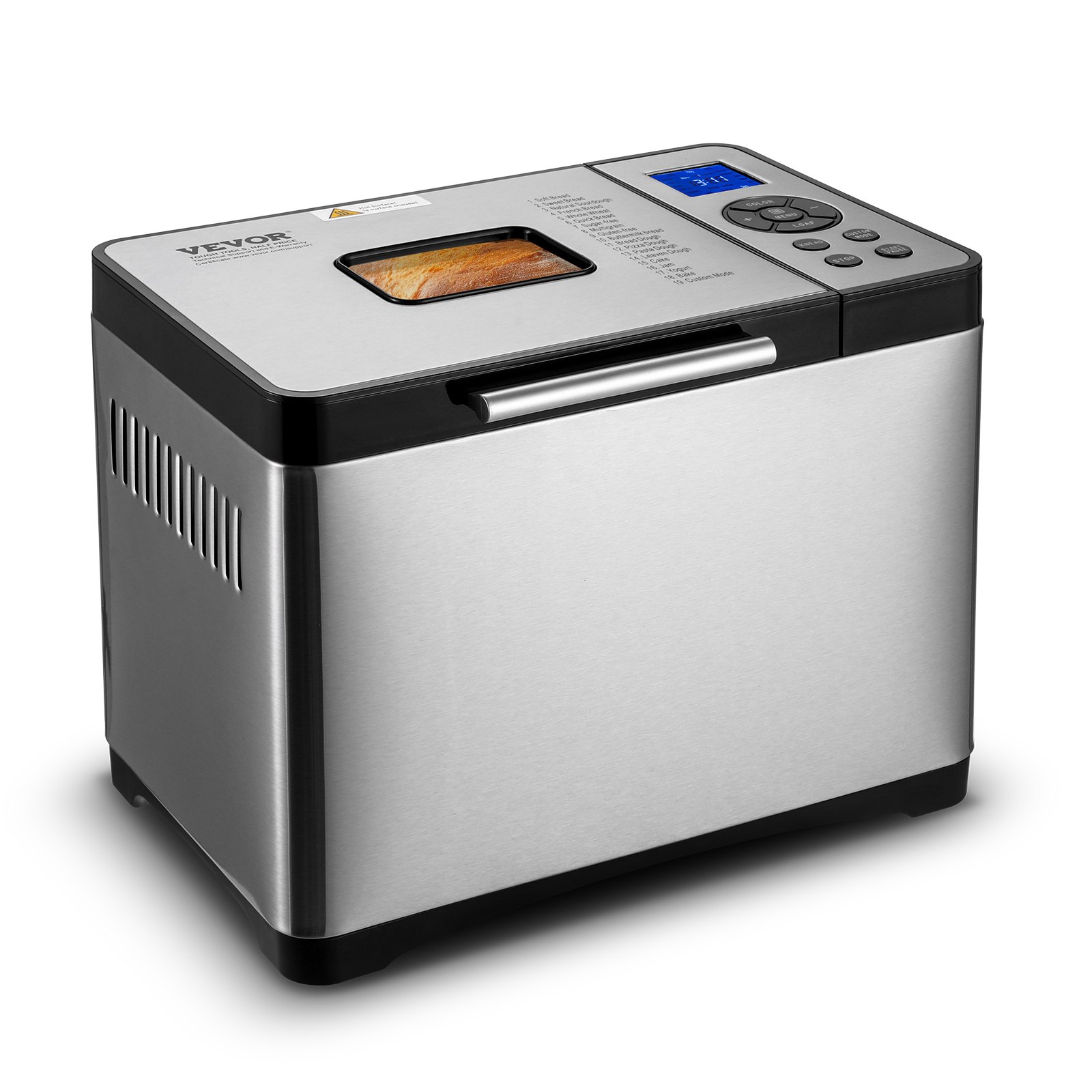 Magic Machine Bread Maker VEVOR Electric Bread Maker Machine — 19 Programs & Timer