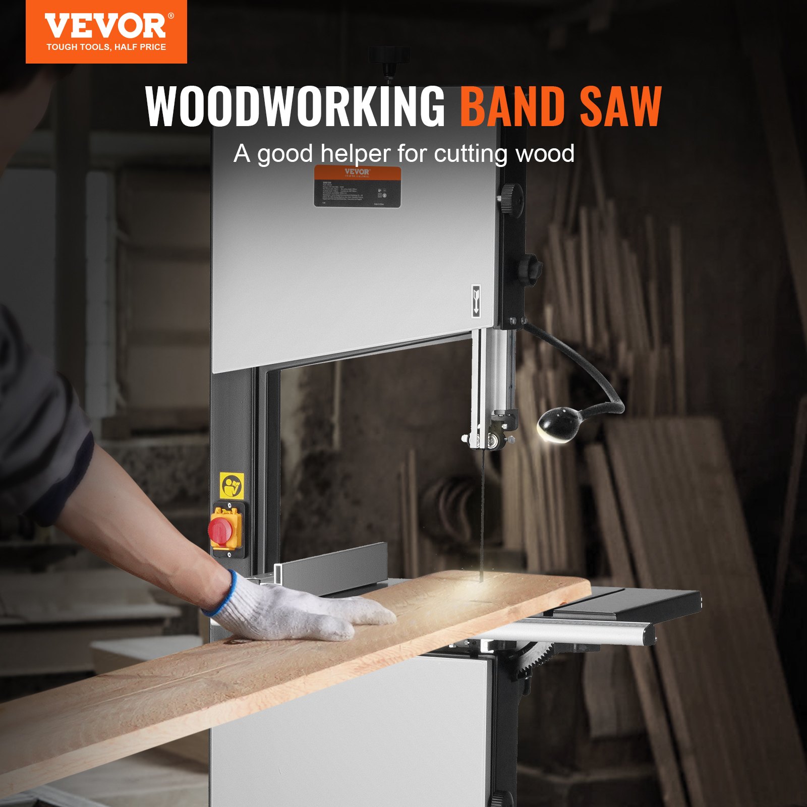 VEVOR Band Saw, 14Inch, 480960 RPM Continuously Viable Benchtop