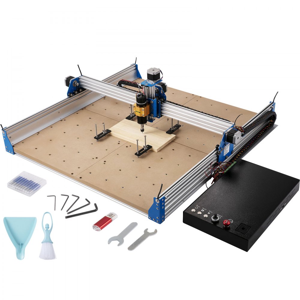 VEVOR CNC Router Kit, Evolution 4 Engraving Machine, Pre-assembly ...