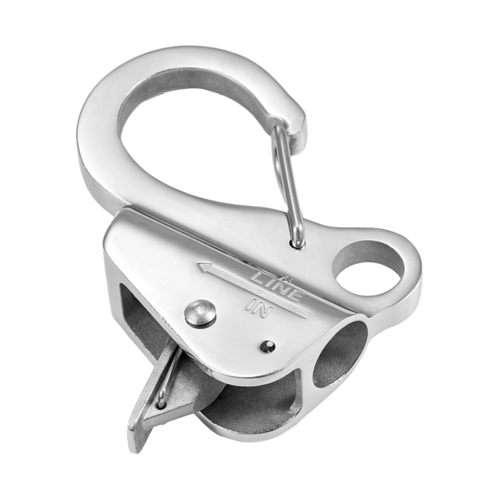 VEVOR Boat Anchor Hook, 304 Stainless Steel Slide Anchor, Knotless ...