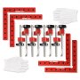 Wen 90 Degree Clamping Squares 90 Degree Positioning Soldering Squares Aluminium Alloy Pcs 4 Right Angle Wen Corner Clamps
