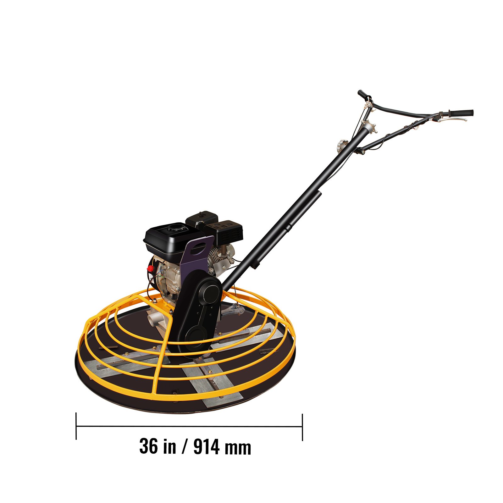 VEVOR Walkbehind Powel Trowel 36" Concrete Power Trowel with Powerful