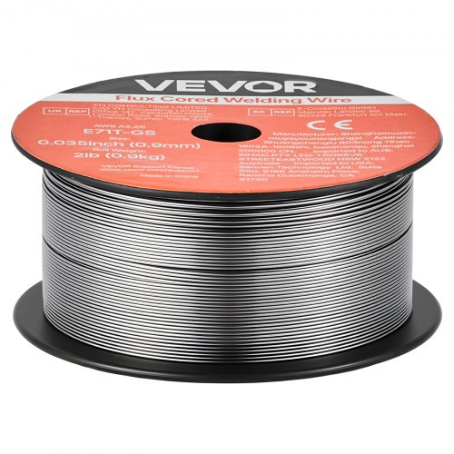 VEVOR Flux Core MIG Welding Wire, E71T-GS 0.035-inch 2 LBS