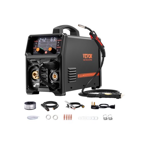 Pro MIG Welder 250A Pluse Mig Welding Machine 5-in-1 Synergic Welder ...