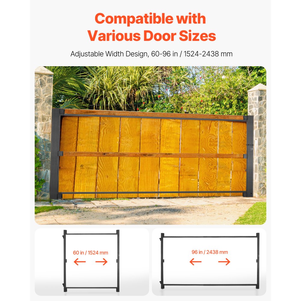 VEVOR Adjust a Gate Kit — Heavy-Duty Adjustable Gate Frame