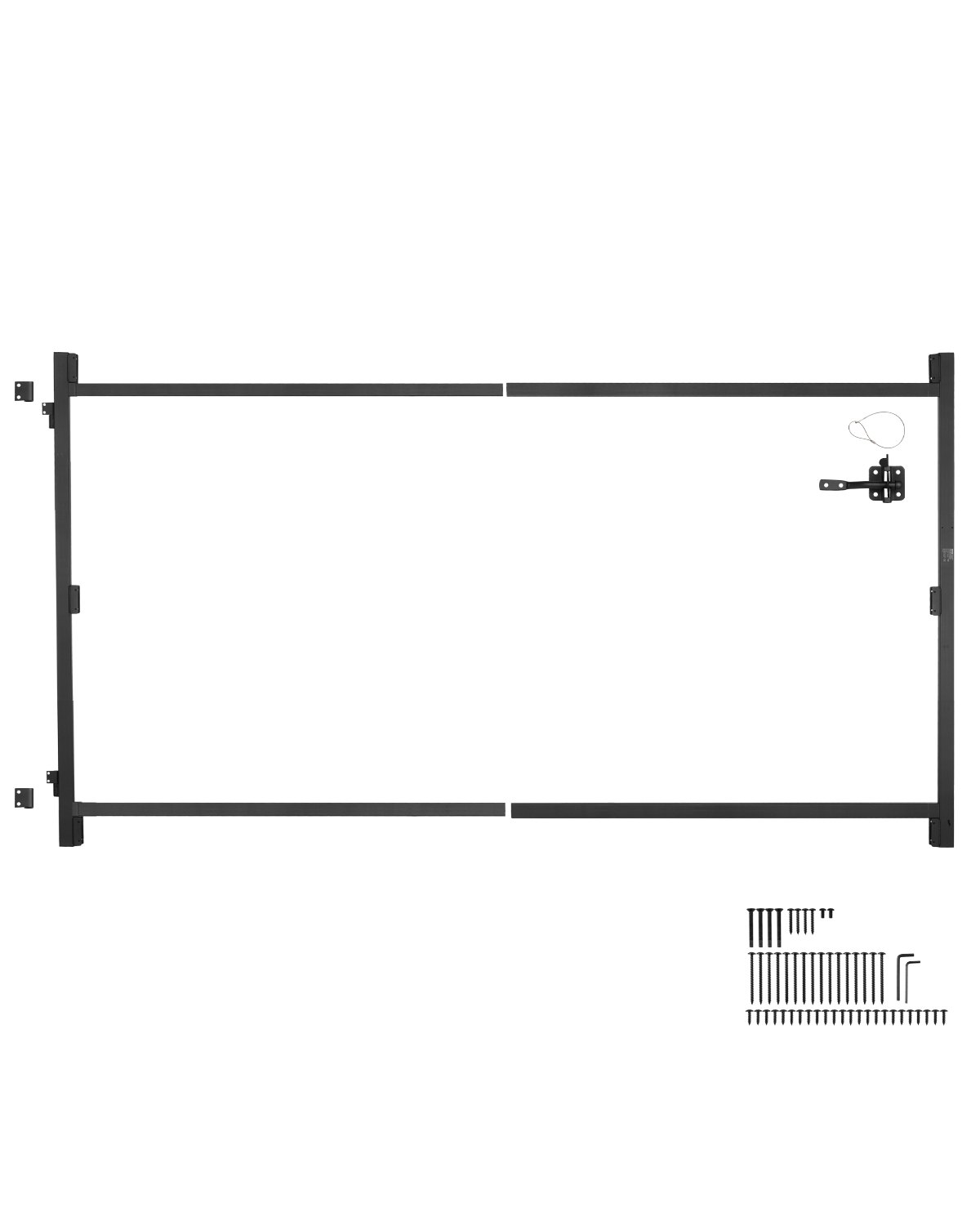 VEVOR Adjust a Gate Kit — Heavy-Duty Adjustable Gate Frame