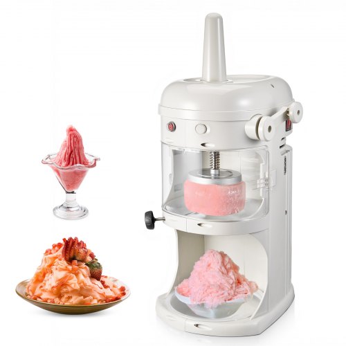 VEVOR Commercial Shaved Ice Machine – 220lbs/hr, 250W Power