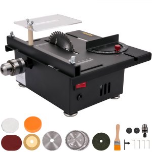 VEVOR VEVOR Mini Table Saw, 96W Hobby Table Saw for Woodworking, 0