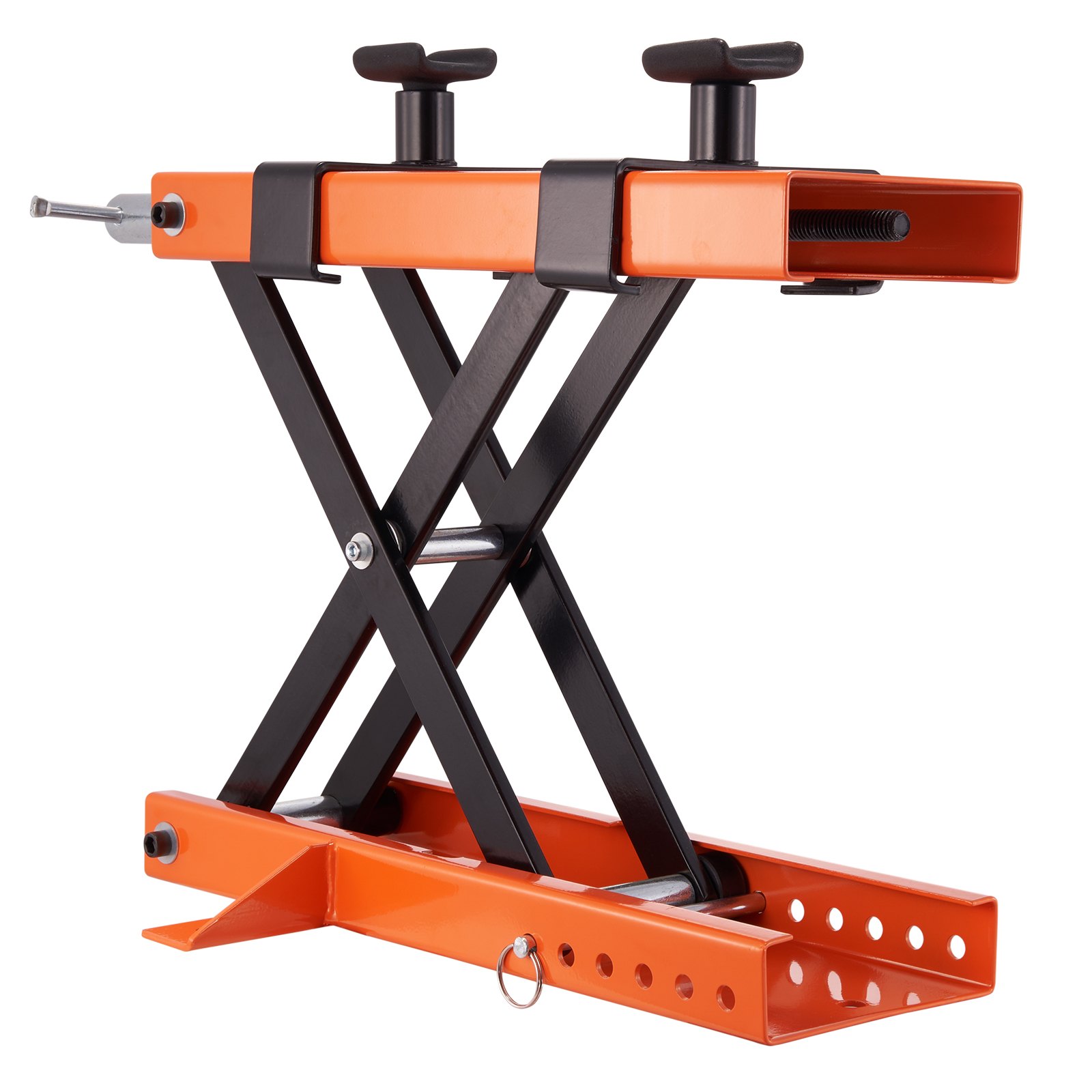 VEVOR Motorcycle Lift Scissor Jack Stand 1100 Lb with Saddle ATV Lift ...