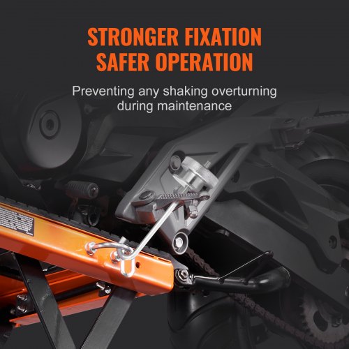 VEVOR Hydraulic Motorcycle Lift Table, 350 LBS Capacity VEVOR Hydraulic Motorcycle Lift Table, 350 LBS Capacity
