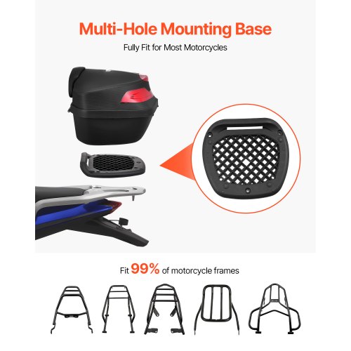 Top case moto 48 litros - Top Ventas Recomendado
