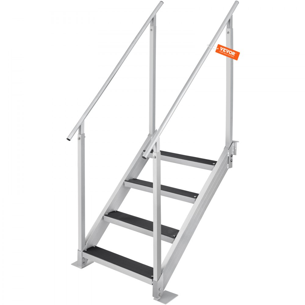 VEVOR Dock Ladder, 30''-38'' Adjustable Height, 500 lbs Load