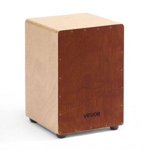 VEVOR Cajon Box Drum, with Internal Snare Wires, Lightweight Wooden ...