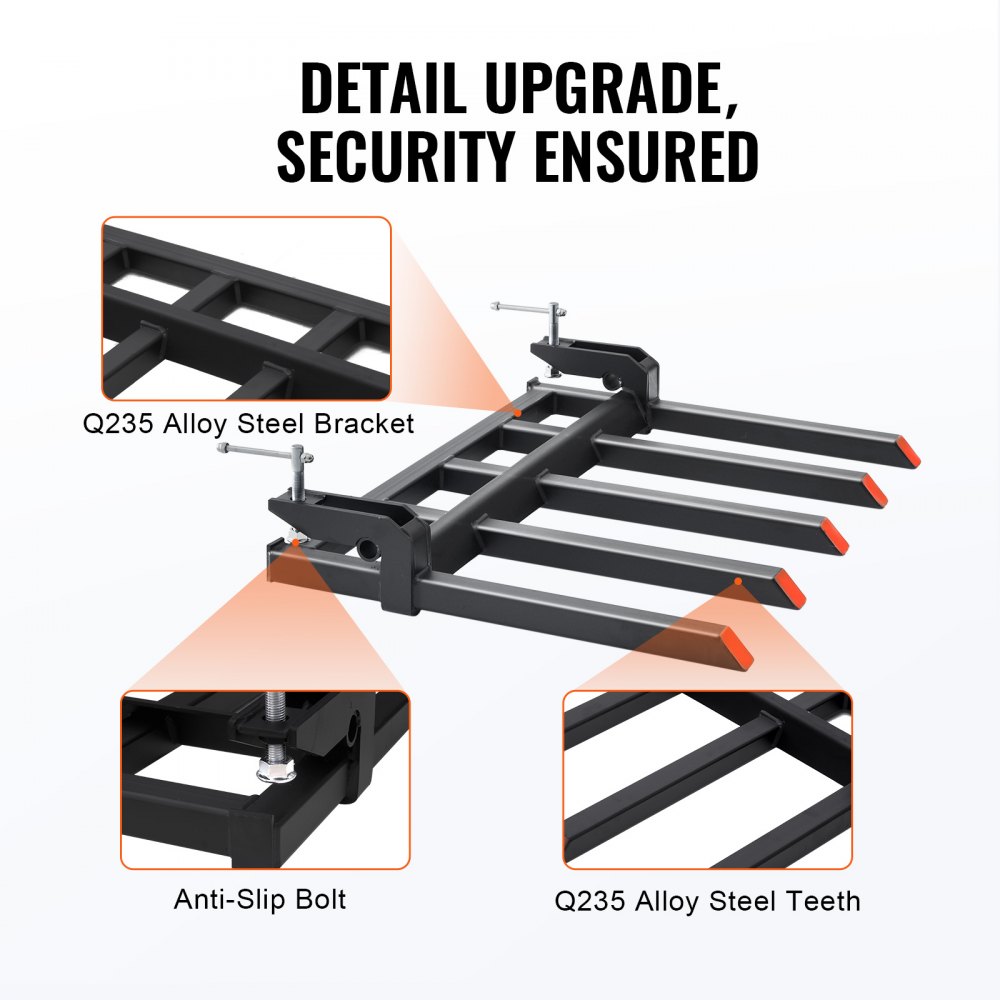 VEVOR Clamp on Debris Forks to 48