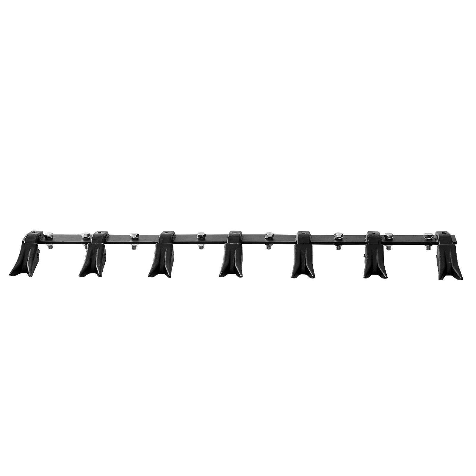 VEVOR Bucket Tooth Bar, 53'', Heavy Duty Tractor Bucket Teeth Bar for ...