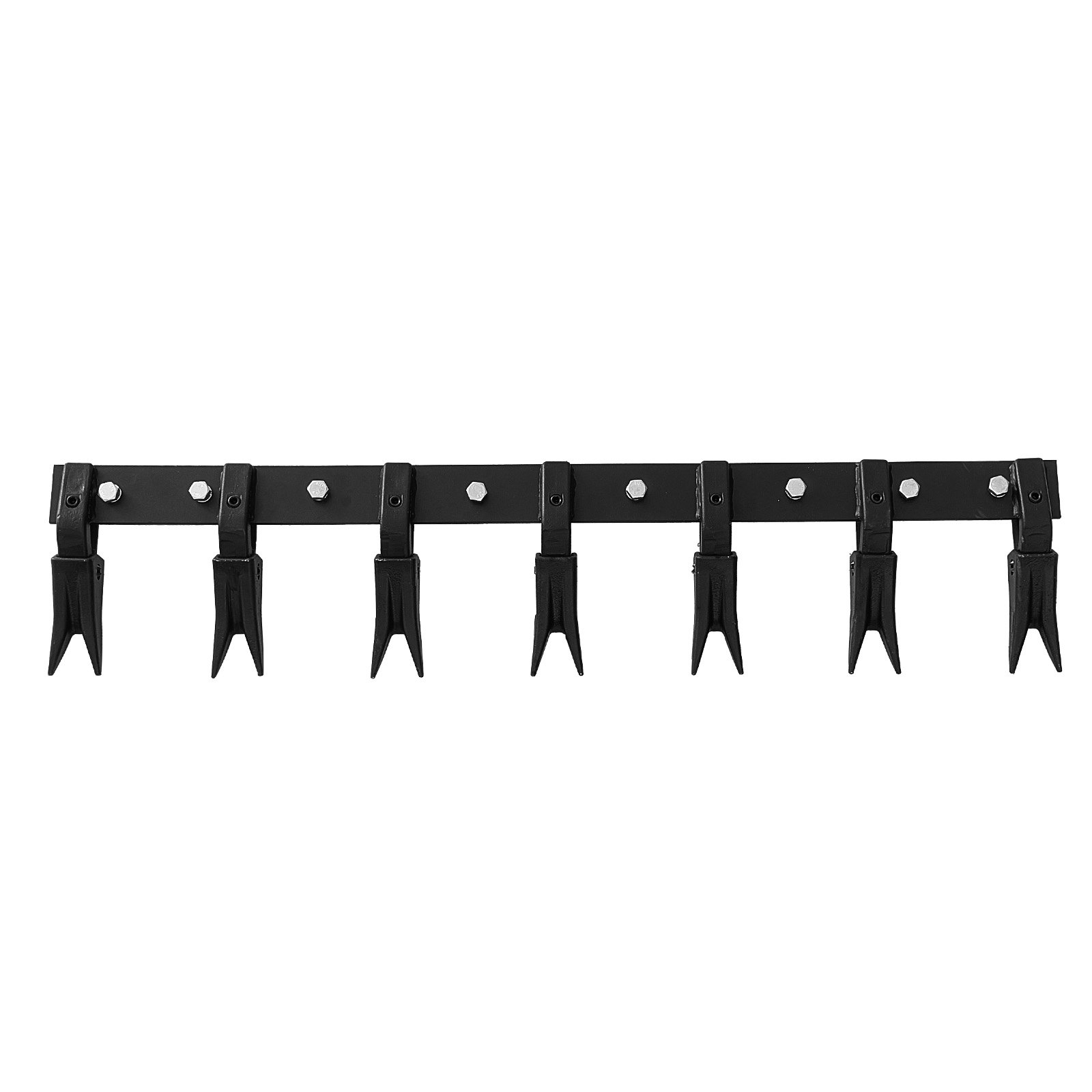 VEVOR Bucket Tooth Bar, 53'', Heavy Duty Tractor Bucket Teeth Bar for ...