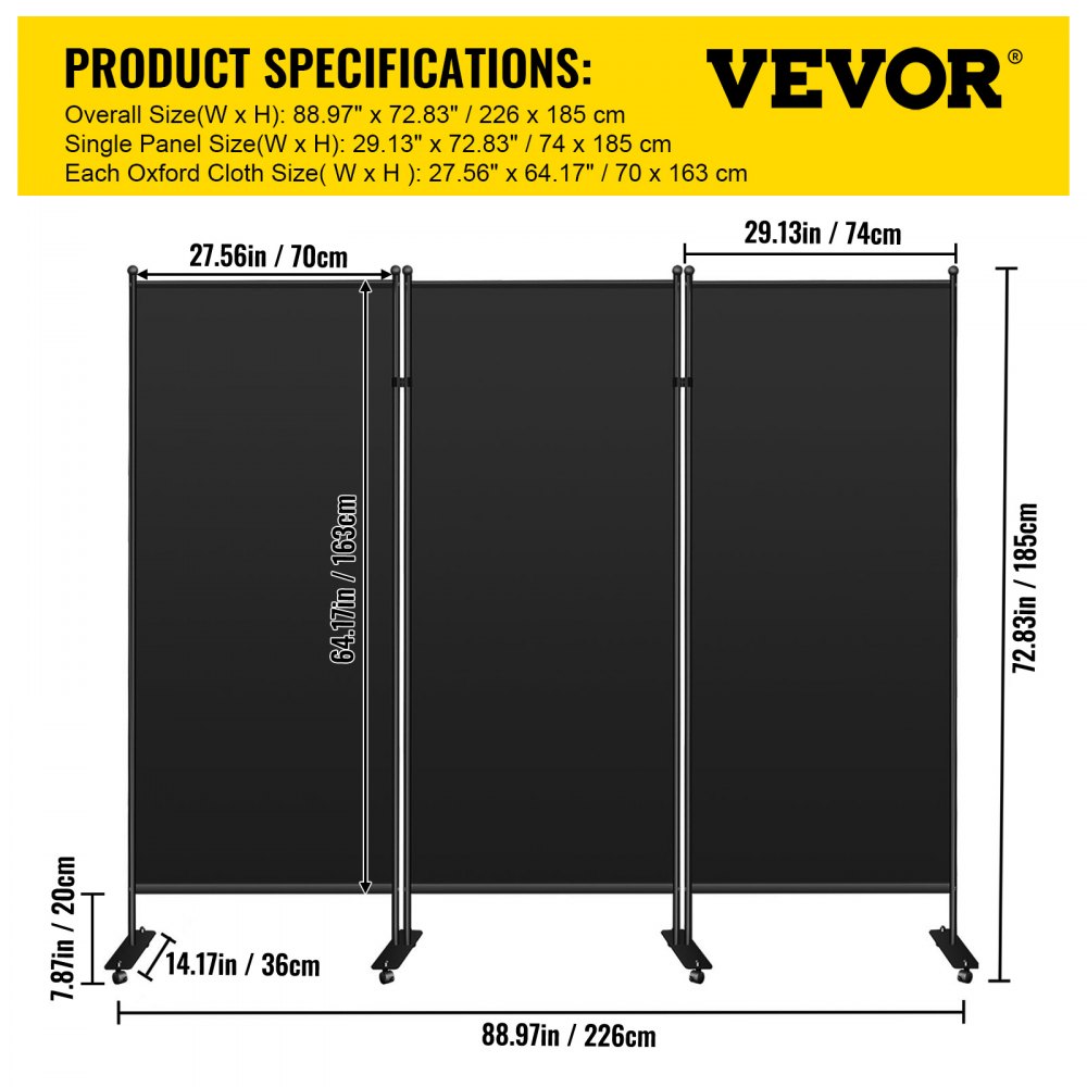 VEVOR Office Partition 89