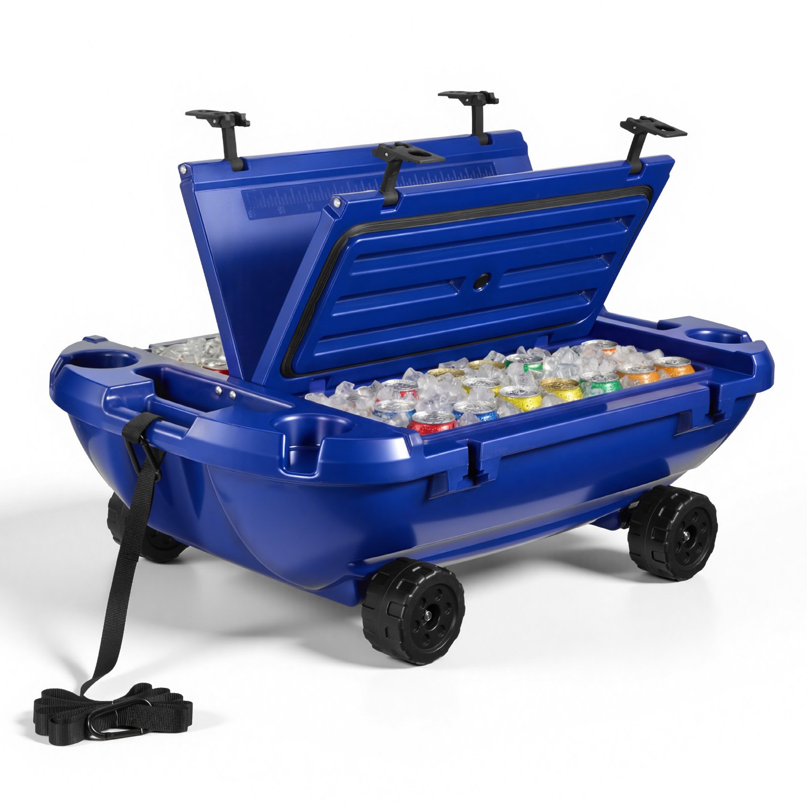 VEVOR Floating Cooler, 40 QT Floating Ice Chest with Dry Storage ...